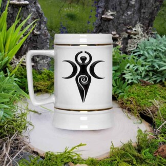 Goddess Beer Stein