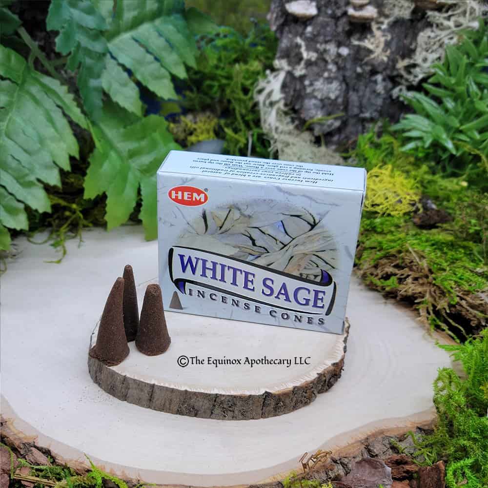 Incense Cones, White Sage