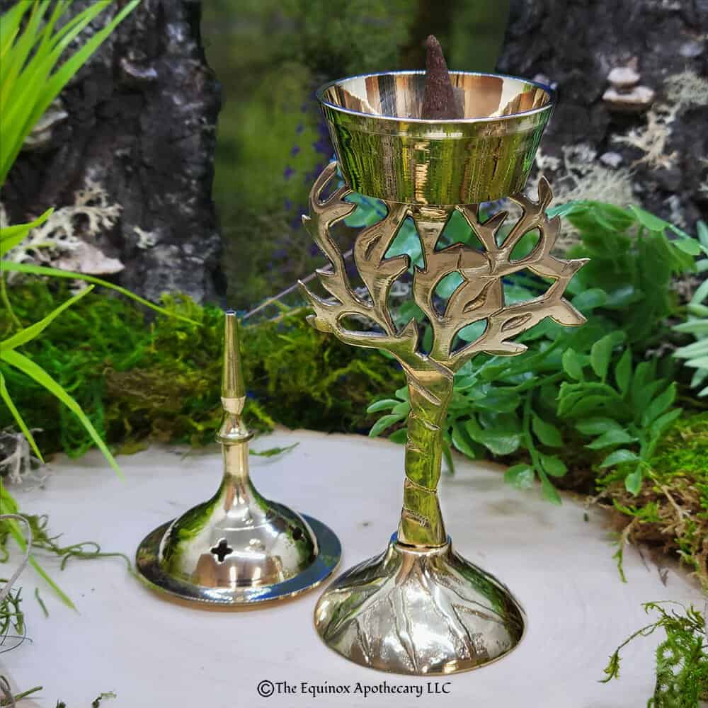 Incense Burner, Tree of Life - Incense not included