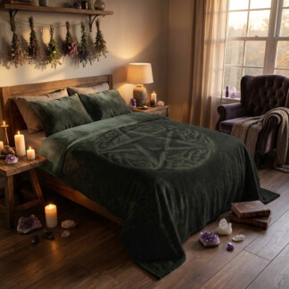 Blanket - Pentagram - Woodland Serenity