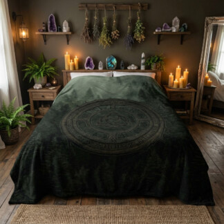 Blanket - Wheel of the Year - Woodland Serenity