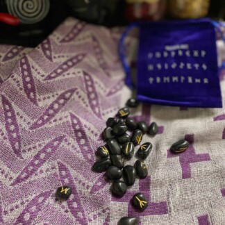 Black Agate Rune Set_3