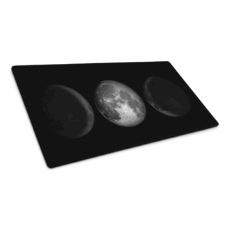 Triple Moon Gaming Mouse Pad