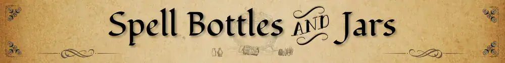 Spell Bottles & Jars Button