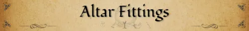 Altar Fittings