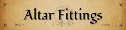 Altar Fittings