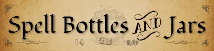 Spell Bottles & Jars Button