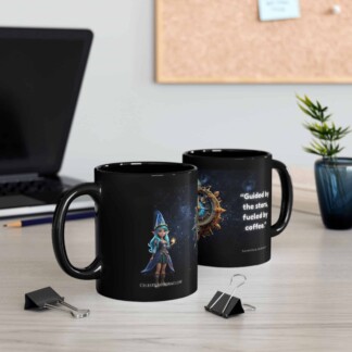 Mossling Mugs - Celeste - Guided by the Stars, Fueled by Coffee