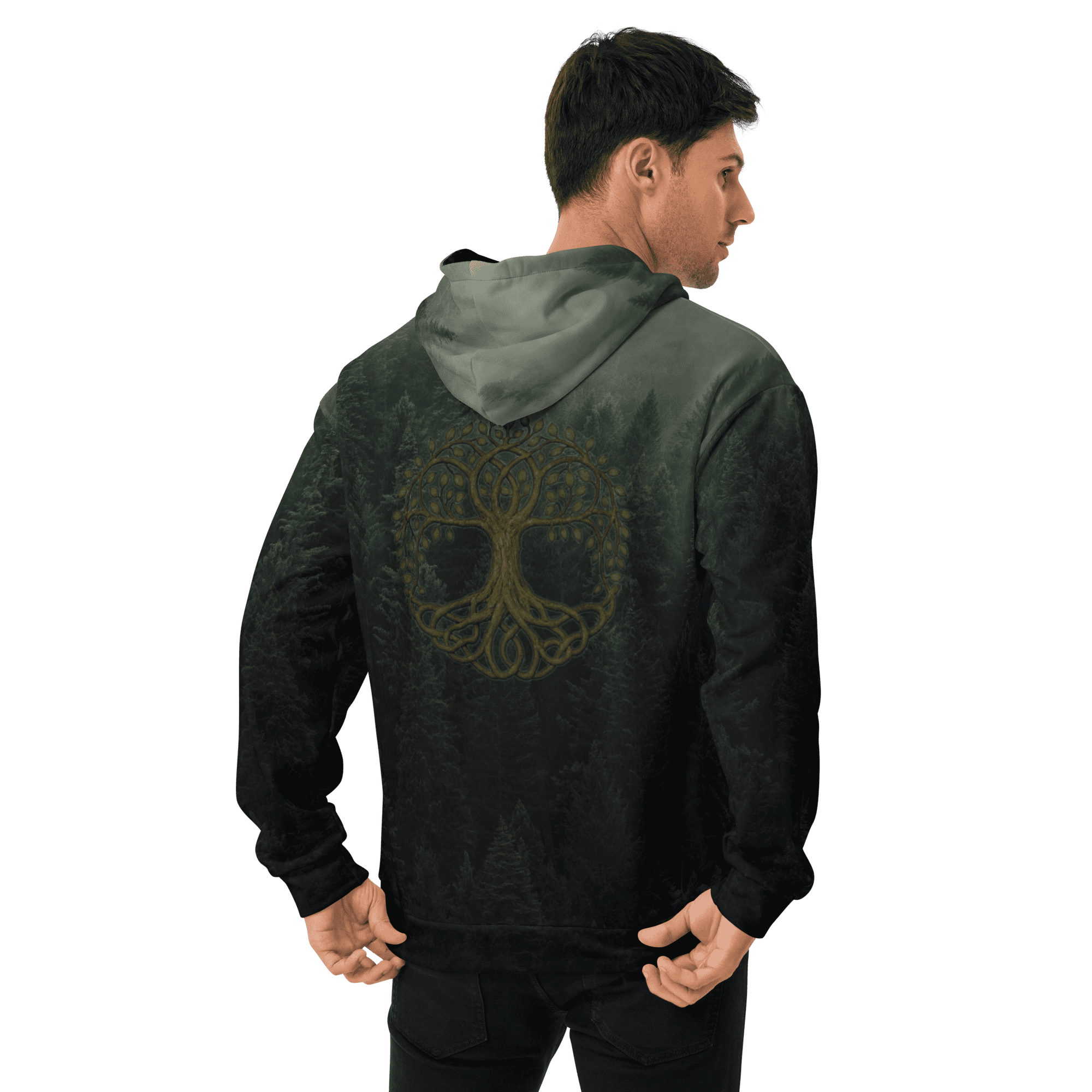 Unisex Hoodie - Tree of Life - Woodland Serenity