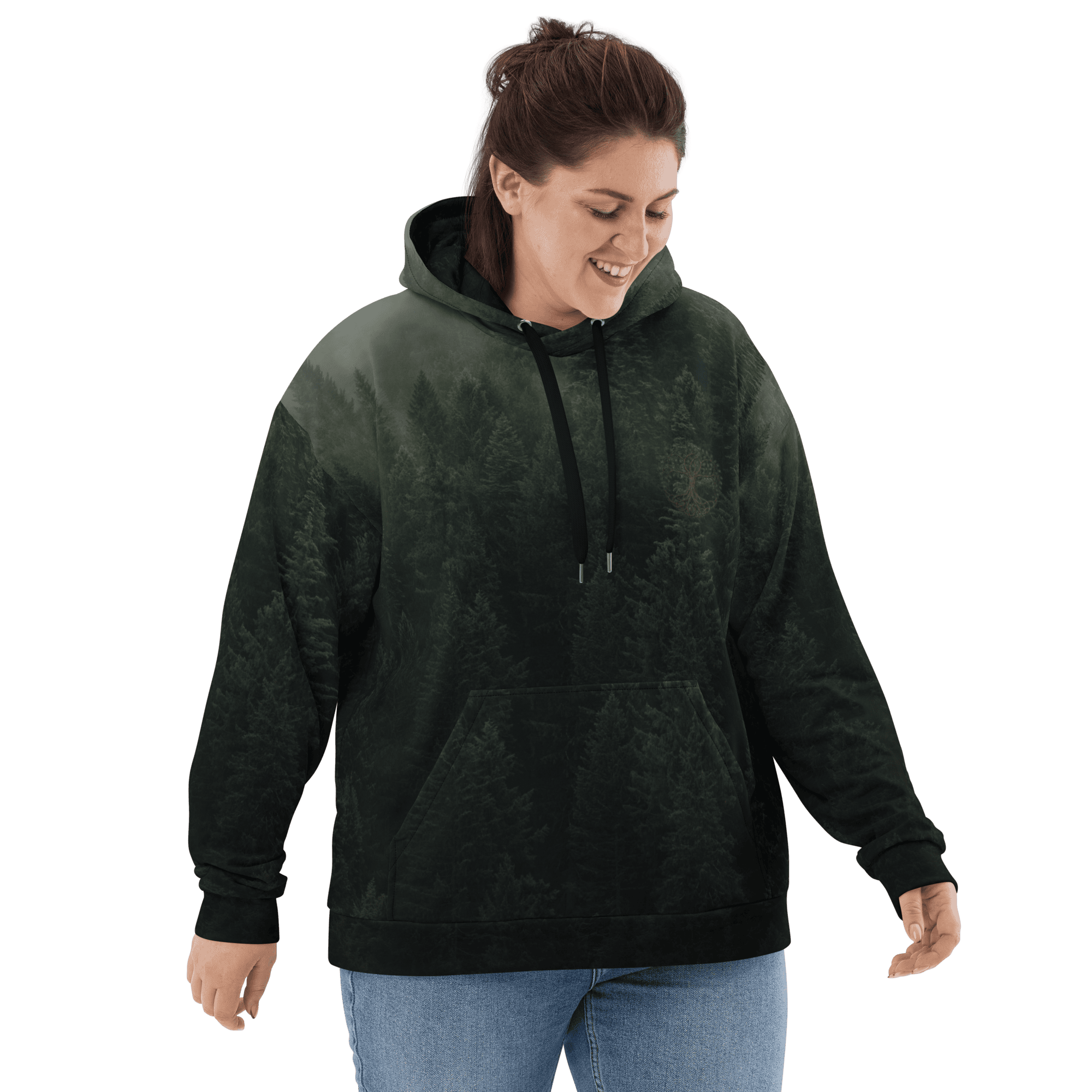 Unisex Hoodie - Tree of Life - Woodland Serenity