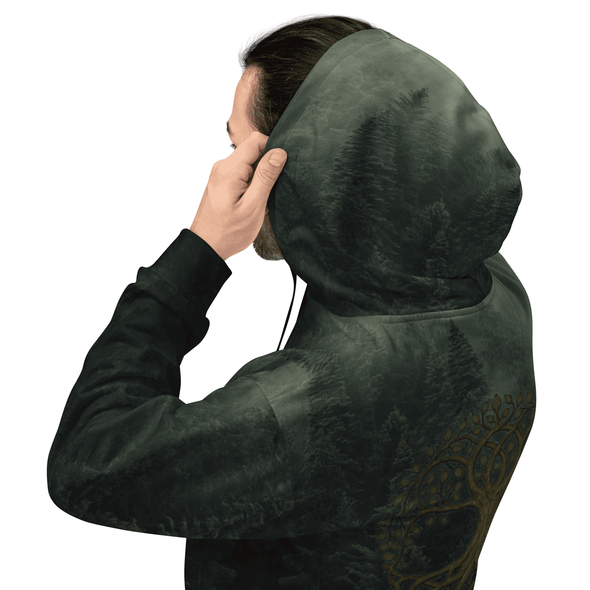 Unisex Hoodie - Tree of Life - Woodland Serenity