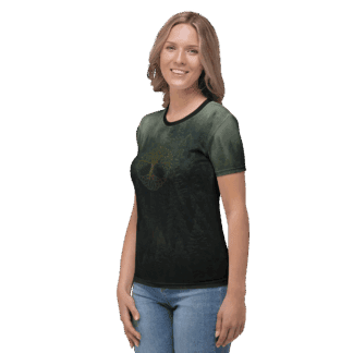 Women's T-shirt - Tree of Life - Woodland Serenity