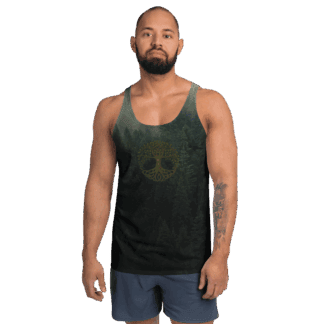 Unisex Tank Top - Tree of Life - Woodland Serenity