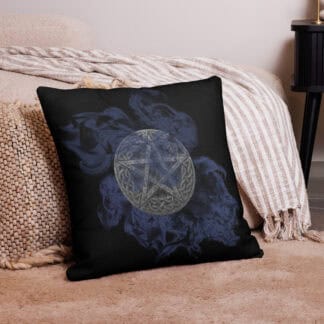 Premium Pillow - Pentagram - Lost Soul - Simply Magical