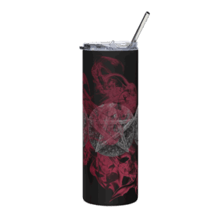Stainless steel tumbler - Triple Moon - Blood - Simply Magical