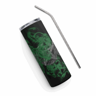 Stainless steel tumbler - Triple Moon - Emerald - Simply Magical